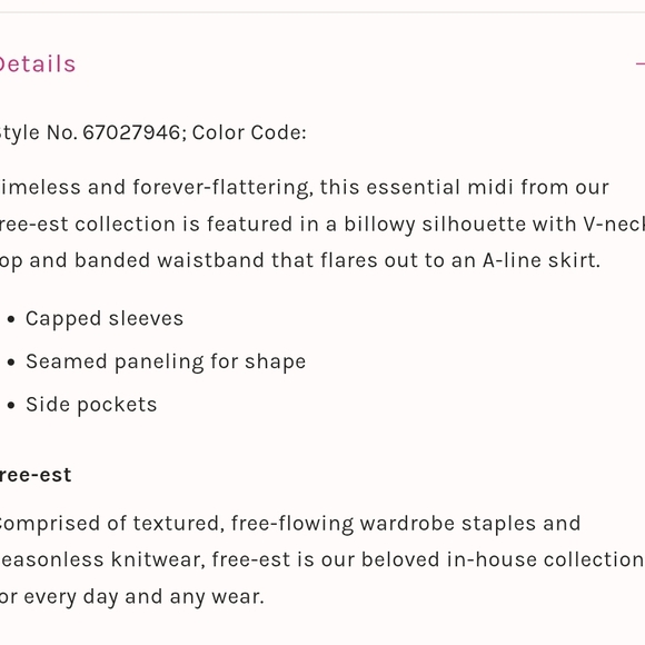 Free People Charcoal Midi Dress - Picture 2 of 3